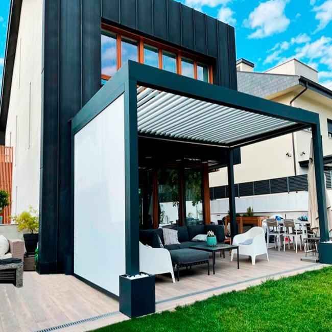 Bioclimatic Pergola in Europe